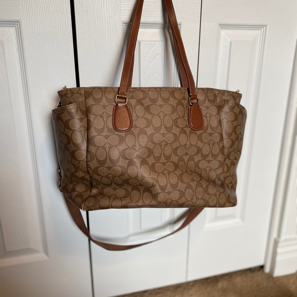 Coach diaper bag